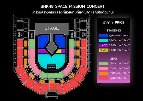 Bnk48スペースミッション コンサートと6thシングル選抜総選挙チケットの詳細告知 Bnk Tyo